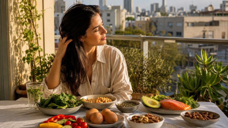 מאכלים לחיזוק השיער